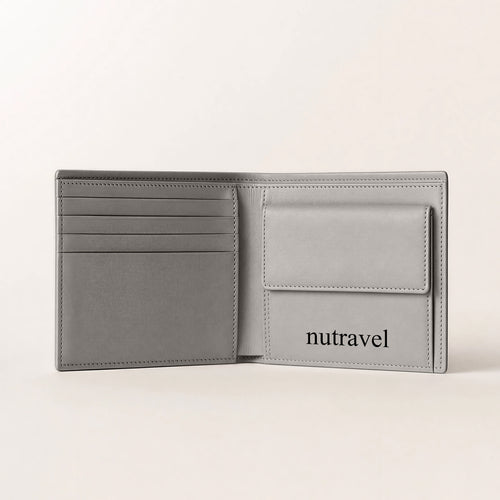 NUTRAVEL Slim Leather Wallets